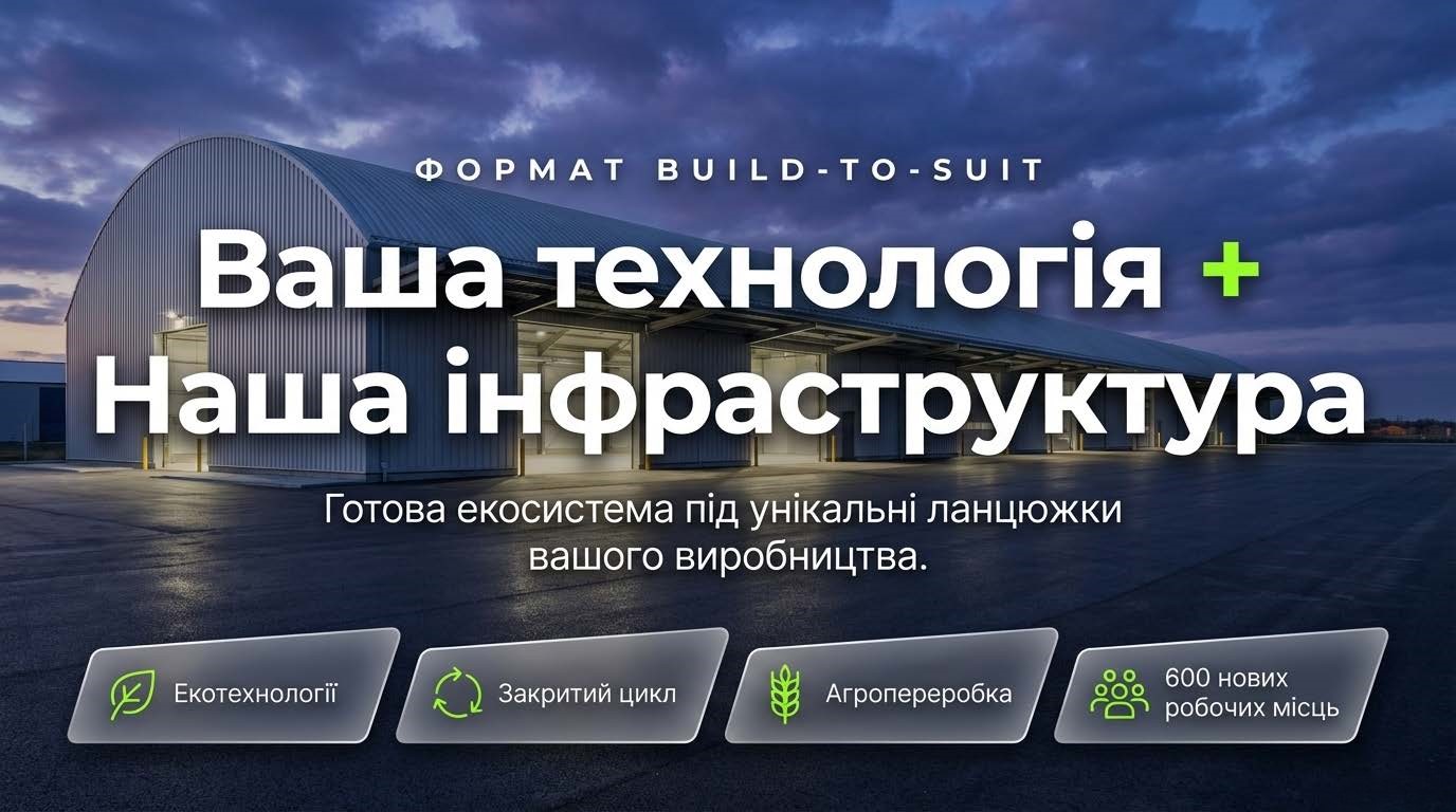 Від ідеї до реалізації: Як «ДК-Індастріал» створює сучасну платформу для агропереробки та інновацій