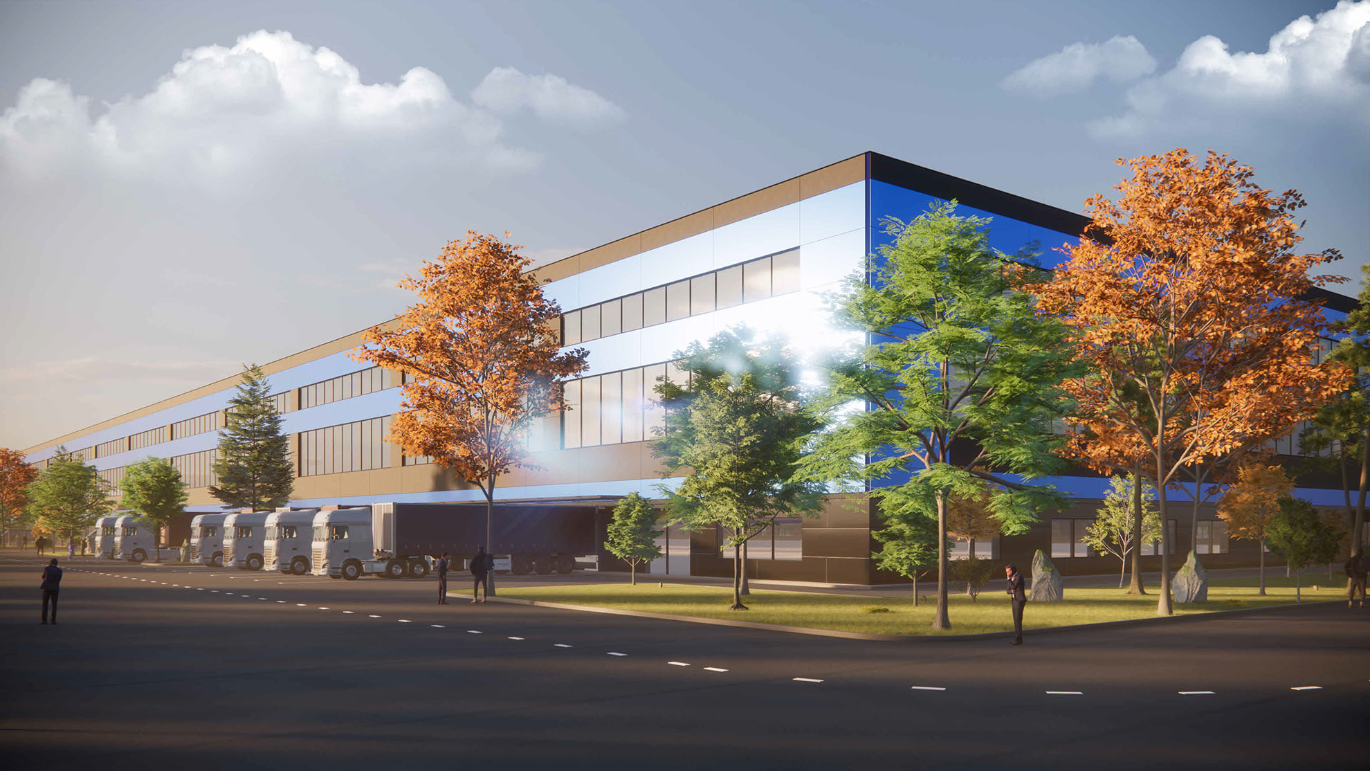 Administrative and office space for tenant companies with a total area of 6,000 m².